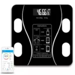 Cantar corporal digital cu iluminare, aplicație smart, compatibil Android/iOS, conectare Bluetooth, termometru, capacitate max. 180 kg