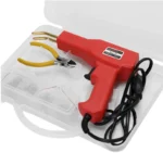 Trusa de sudură pentru plastic, pistol profesional pentru lipire/sudare, kit de reparare a fisurilor din polipropilenă, include 200 de capse de întărire, putere 50W - imagine 4