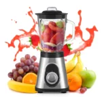 Blender inox SonyMax 2 în 1, 5 viteze, 2200W, cu râșniță inclusă