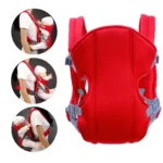 Ham marsupiu ajustabil pentru bebeluși, ideal pentru transportul confortabil și sigur al celor mici - imagine 2