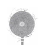 Set mop rotativ cu auto-spălare, două rezerve, compartimente separate pentru apă curată și murdară, plus robinet de scurgere - imagine 4