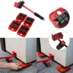 Dispozitiv din inox pentru mutat mobilă - imagine 2