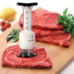 Fragezitor de carne cu injector de sos, 2 niveluri de injectare