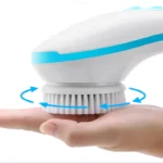 Perie rotativă pentru masaj și curățare la duș - imagine 2