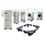 Suport ajustabil pe roți pentru electrocasnice – ideal pentru aragaz și frigider