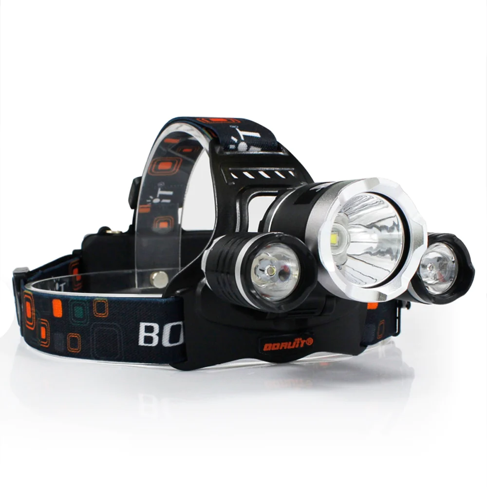 lanterna-frontala-de-cap-cu-3-led-uri-cree-xml-t6-5000-lumeni-460262 Lanternă frontală cu 3 LED-uri Cree XML T6, 5000 lumeni - imagine 1