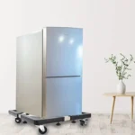 Suport ajustabil pe roți pentru electrocasnice – ideal pentru aragaz și frigider - imagine 2